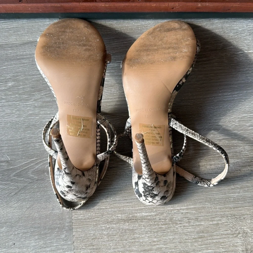 Steve Madden Snake Skin Heels - Picture 7 of 7
